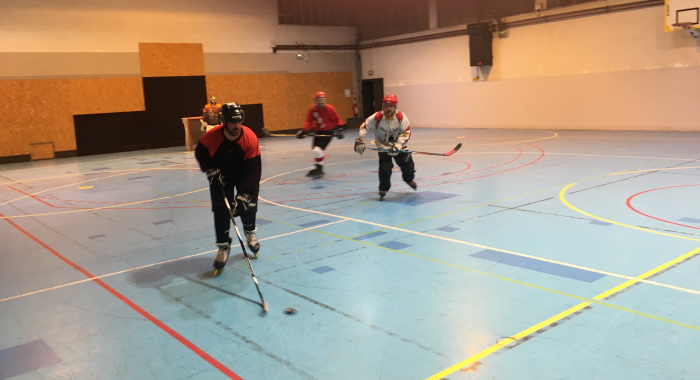 l'équipe loisir roller hockey d'Aix en Provence