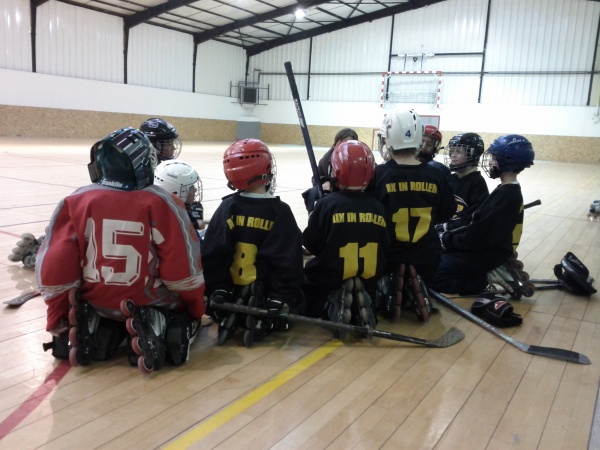 equipe poussin roller hockey